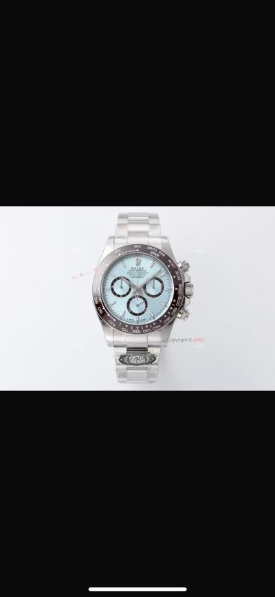 Clean Factory Rolex Daytona 4131 Blue Face Watch